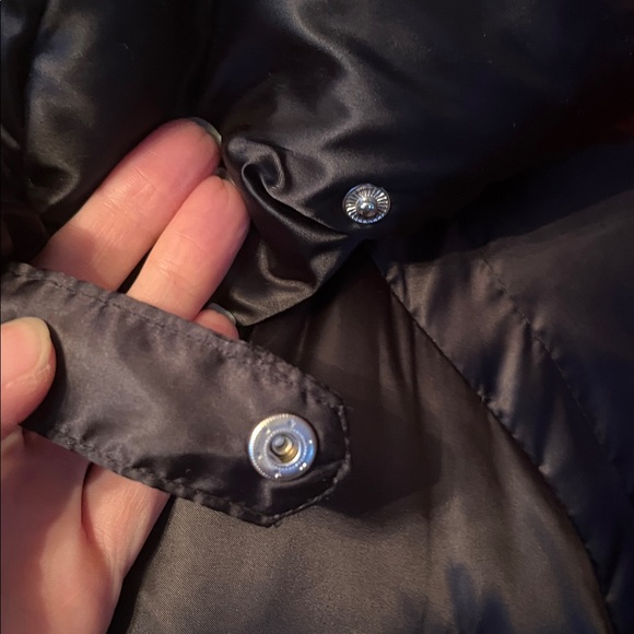 Like new Elegant A.B.S. Silver label Black Puffer Jacket - Picture 6 of 16